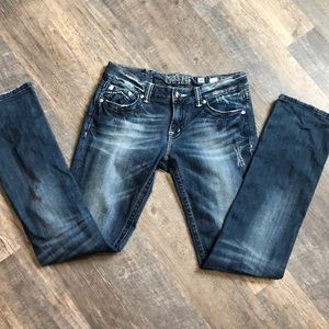 Miss me jeans size 30 straight leg